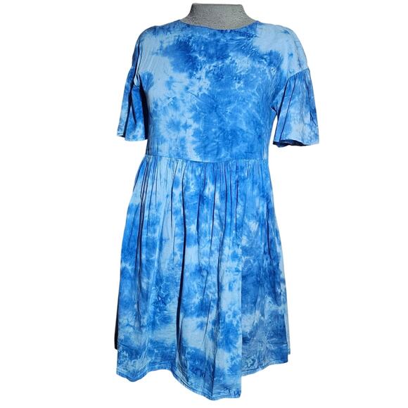 Comune Fresh Sky Mini Tie Dye Dress Size XS - Picture 1 of 4